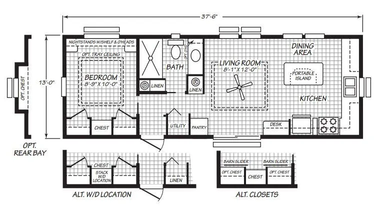 Chariot Eagle Hawk Elite 13381G floor plan