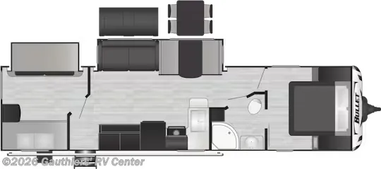 2023 Keystone Bullet Premium 331BHS - Photo 3