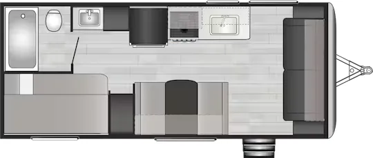 Keystone Springdale 189FLWE floor plan