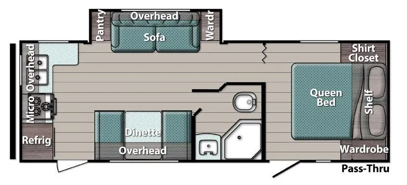 Gulf Stream Innsbruck Lite Ultra-Lite 238RK floor plan