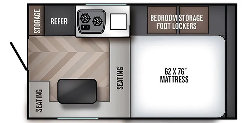 Palomino Rogue EB-1 floor plan