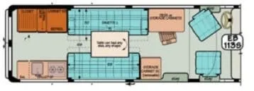 Sportsmobile Sprinter 113S floor plan