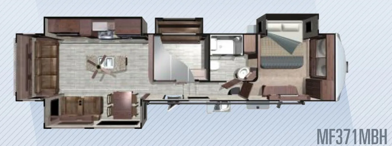 Highland Ridge Mesa Ridge MF371MBH floor plan