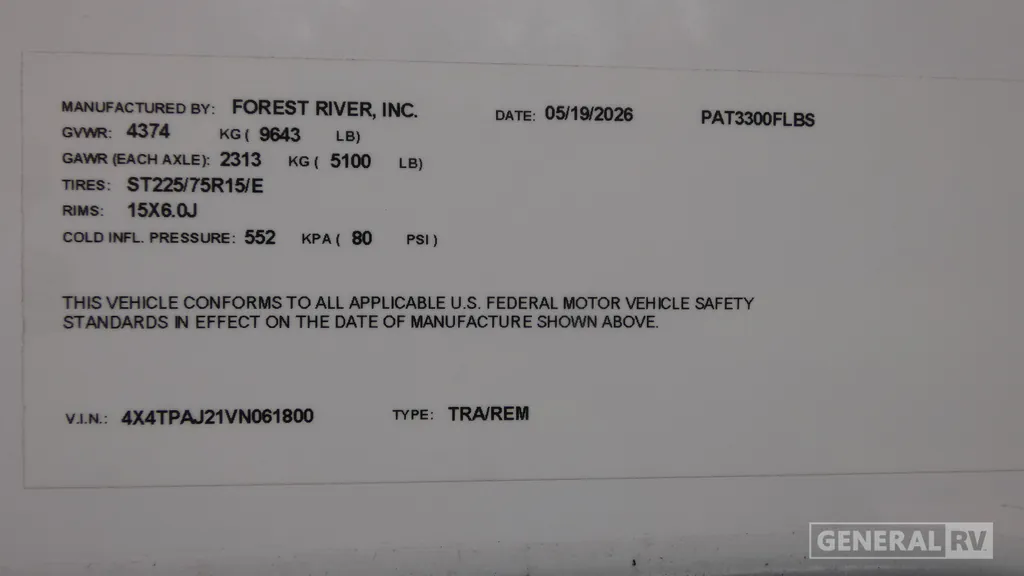 2027 Forest River Solaire 3300FLBS, Photos photo 30
