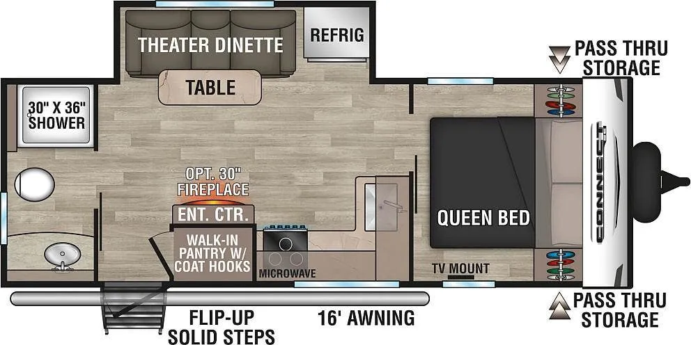 K-Z Connect SE C221RBSE floor plan