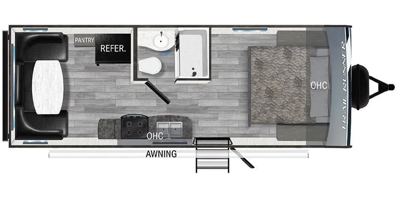 Heartland Trail Runner TR 211 RD floor plan