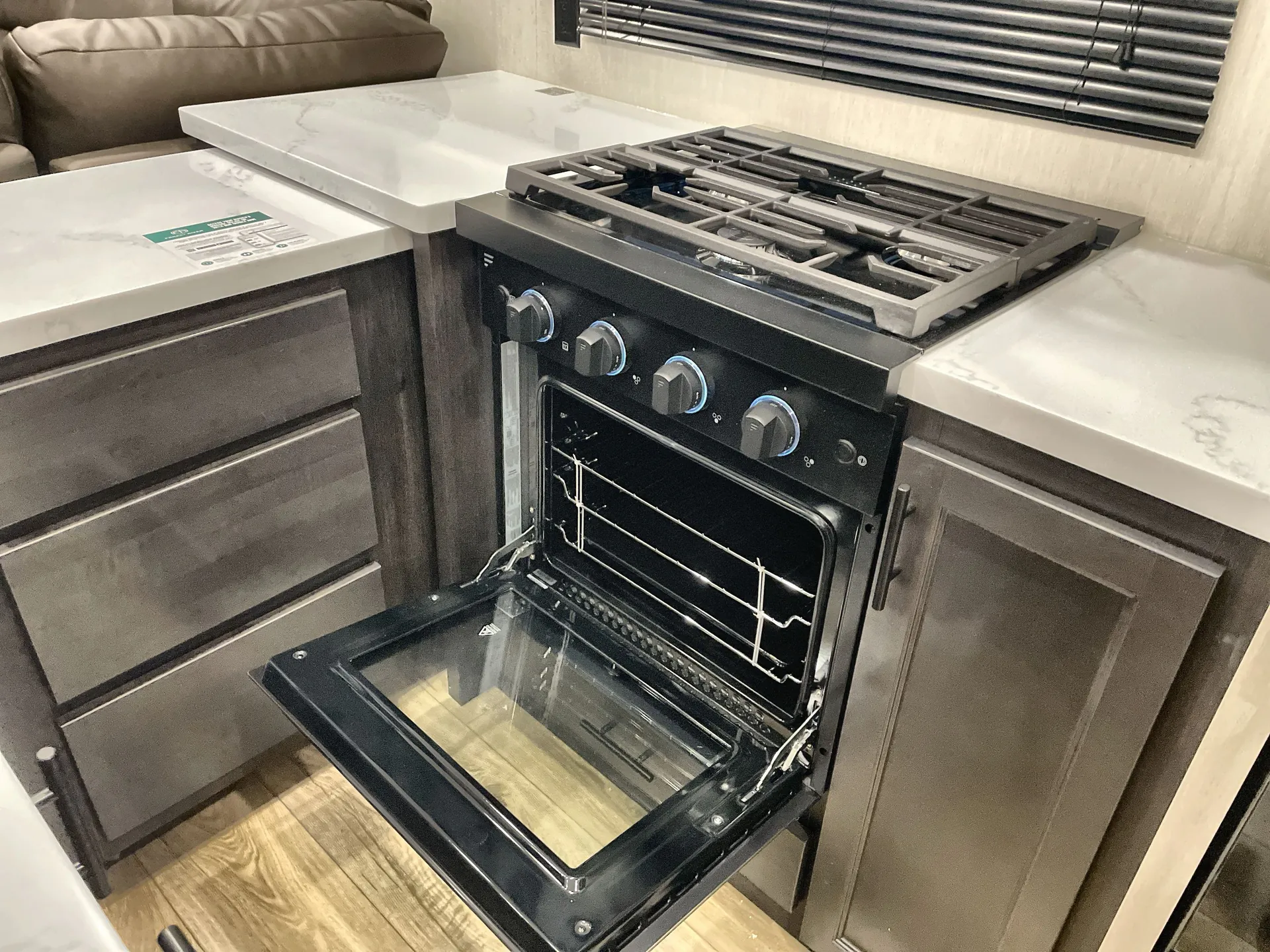 2026 Forest River Sabre 33RLP — stove oven open