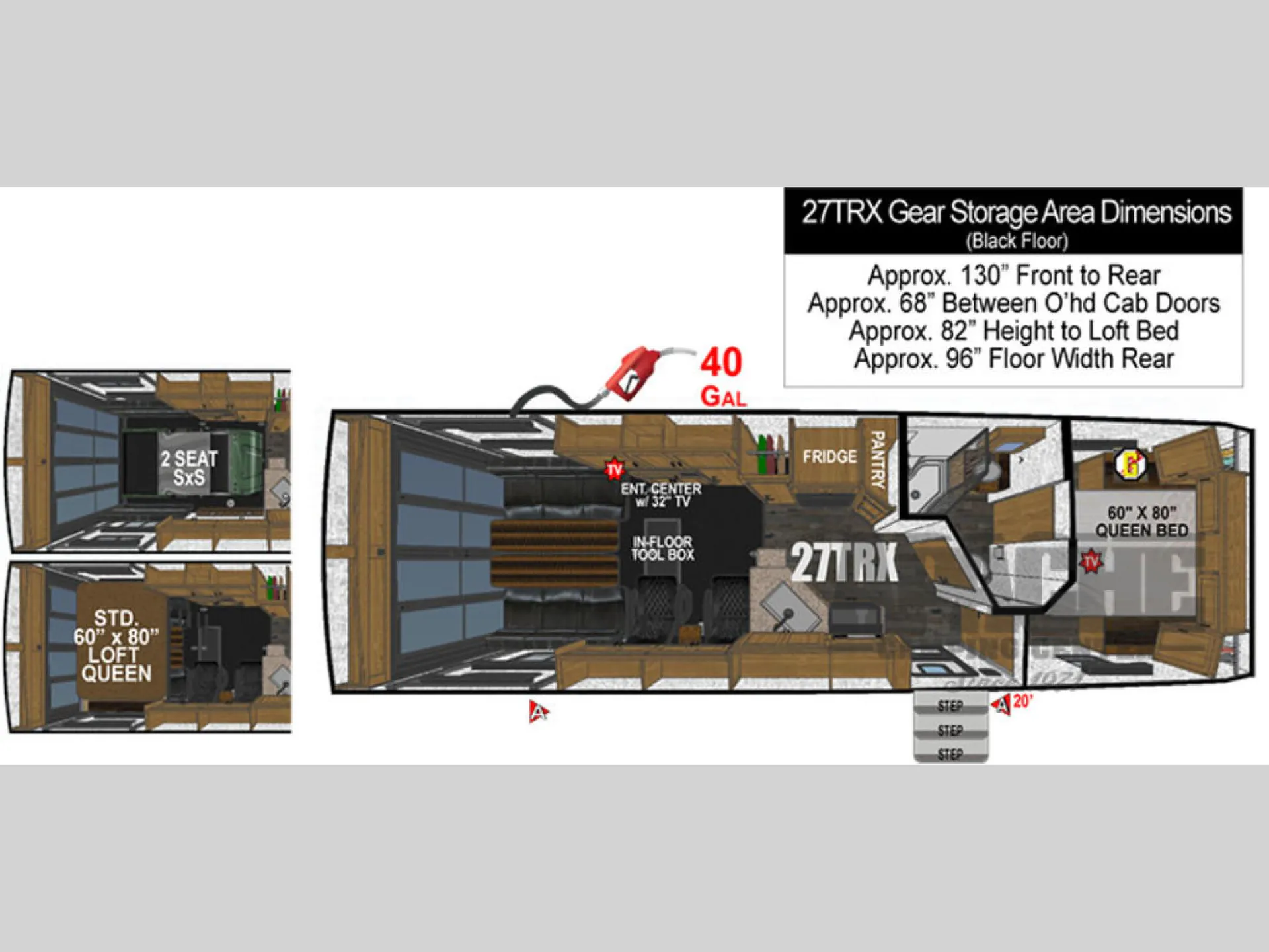 2026 Outdoors RV Trail Series 27TRX - Photo 3