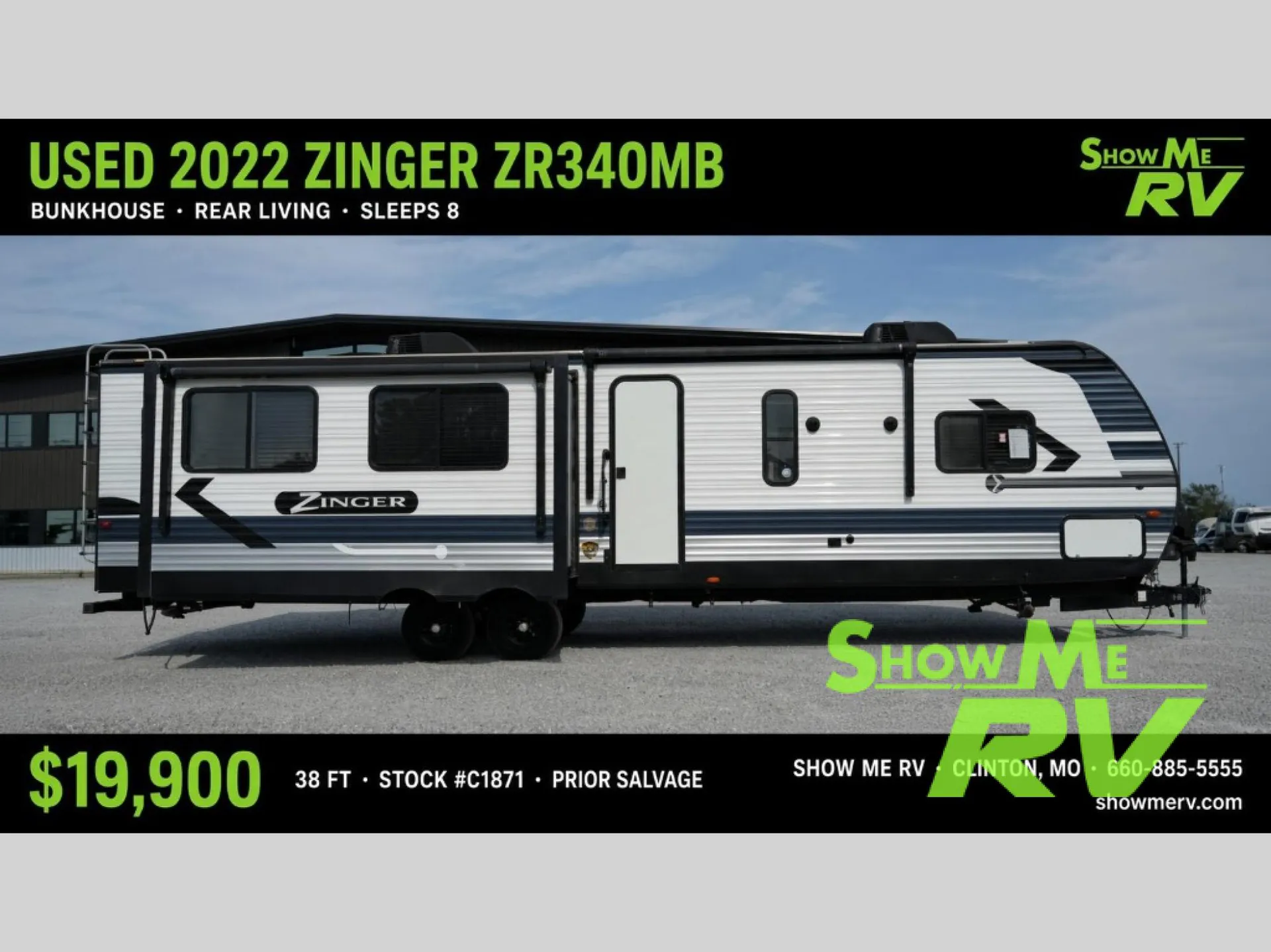 2022 CrossRoads Zinger 340MB - Photo 2