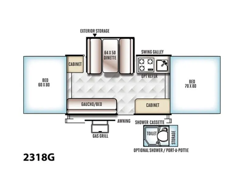 2016 Forest River Rockwood Freedom 2318G - Photo 3