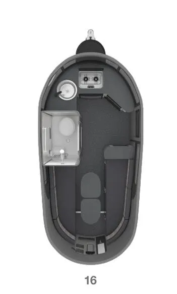 Airstream Basecamp 16 floor plan