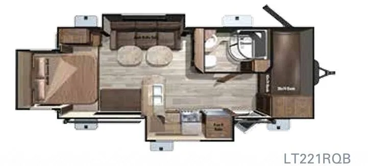 Highland Ridge Open Range Light LT221RQB floor plan