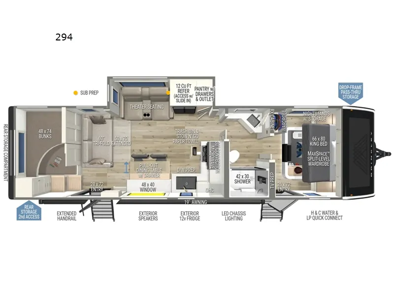 2026 Brinkley Model I 294 - Floor plan