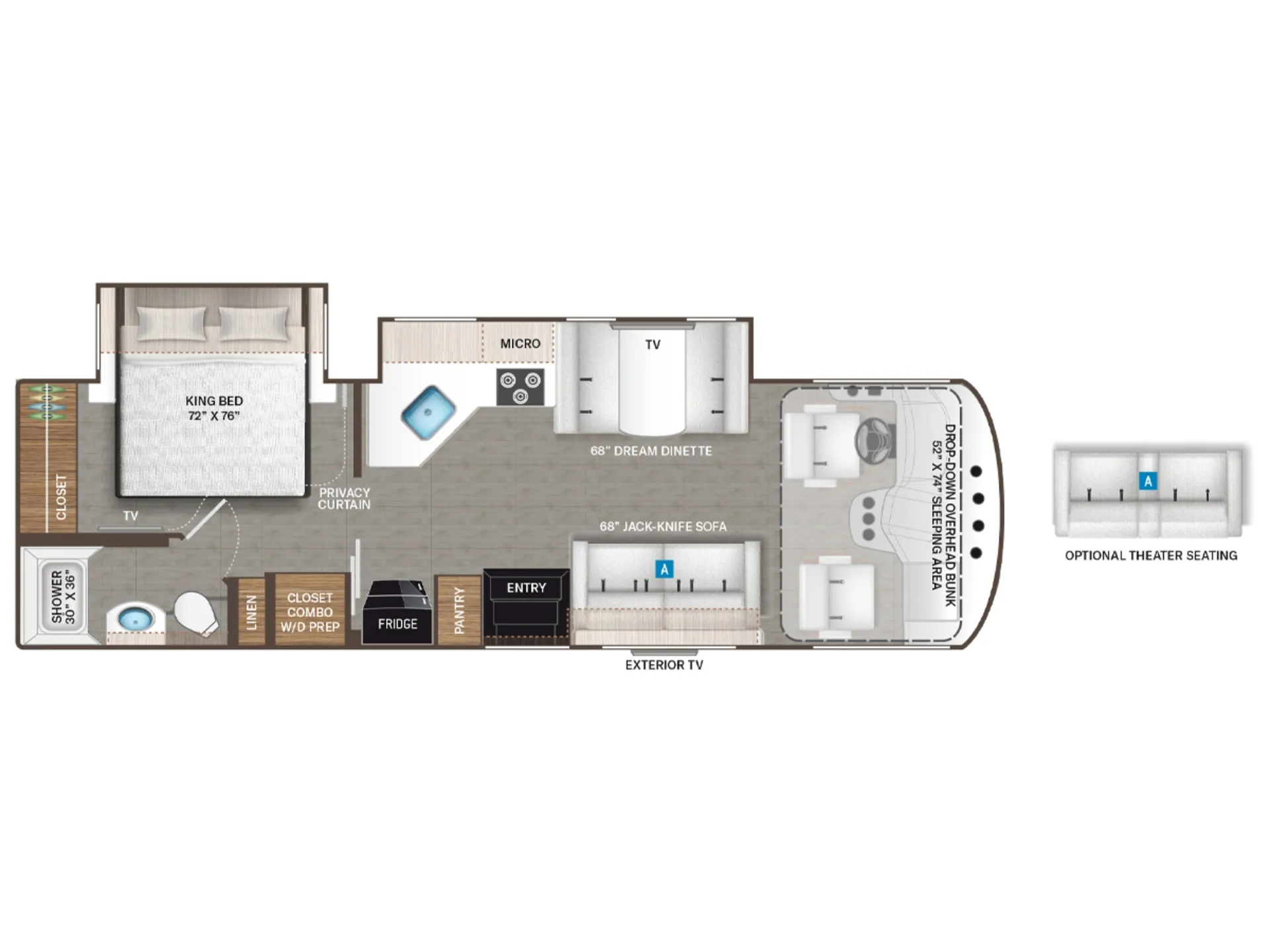 2025 Thor Motor Coach Ace 29G - Photo 3