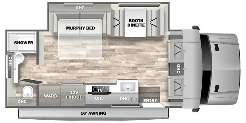 2025 Dynamax Corp Isata 3 Series 24SSSFXM - Floor plan