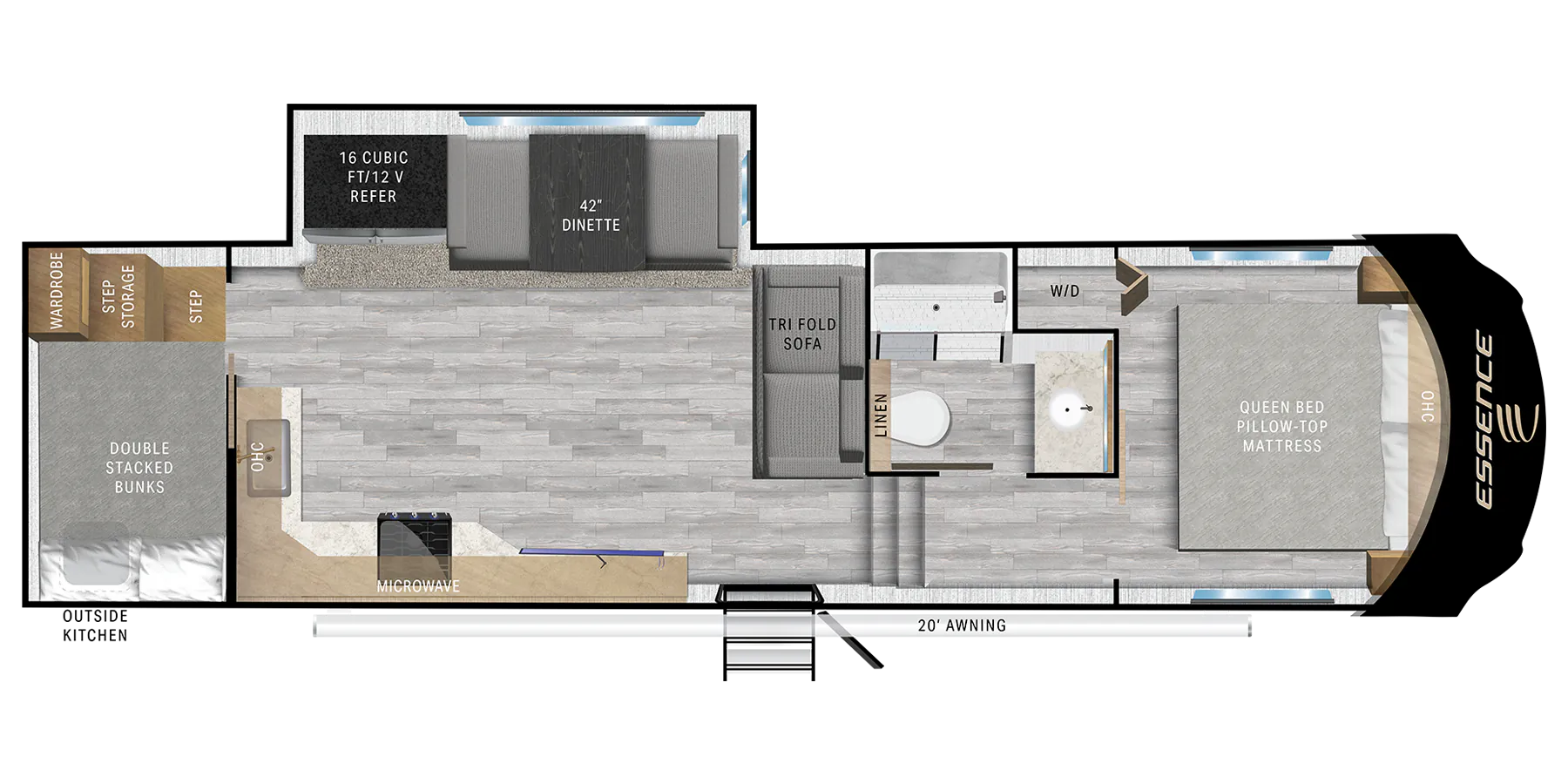 2025 Cruiser RV Essence E-28DB - Photo 4
