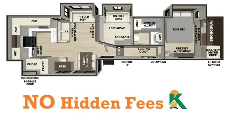 2027 Forest River Cedar Creek 390RKB - Photo 2