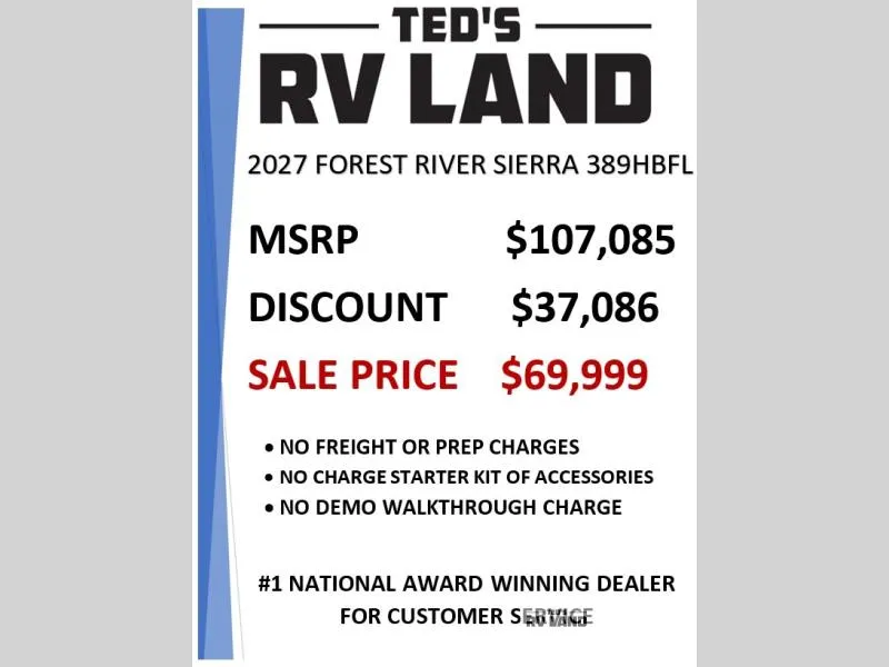 2027 Forest River Sierra Destination 389HBFL - Photo 4