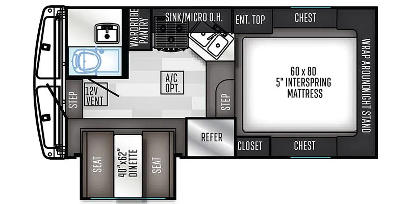 2022 Palomino Backpack HS-2902 floor plan