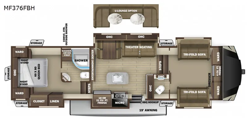 2020 Highland Ridge Mesa Ridge MF376FBH - Photo 3