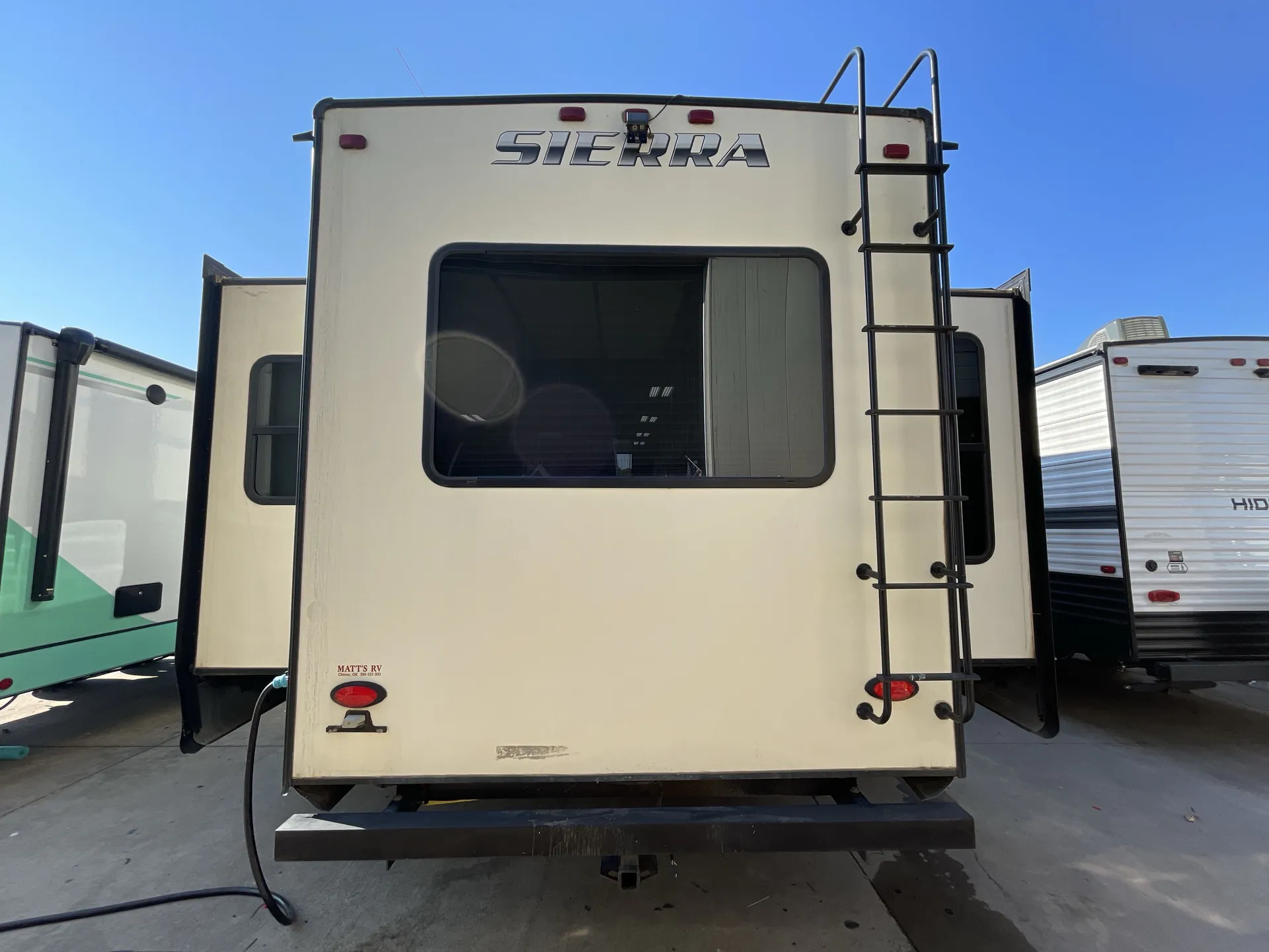 2016 Forest River Sierra 355RE — backside