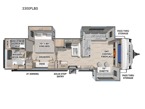 2027 Forest River Solaire 3300FLBS, Photos photo 2