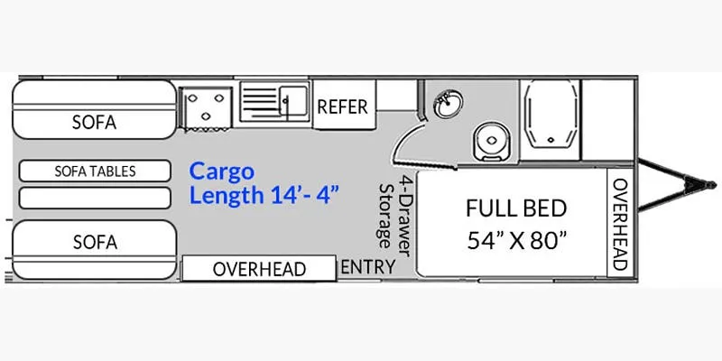 Genesis Supreme Genesis 19SSL floor plan