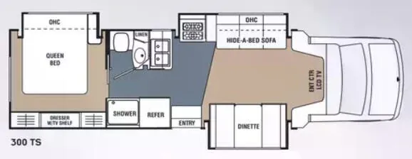 Coachmen Concord 300TS floor plan