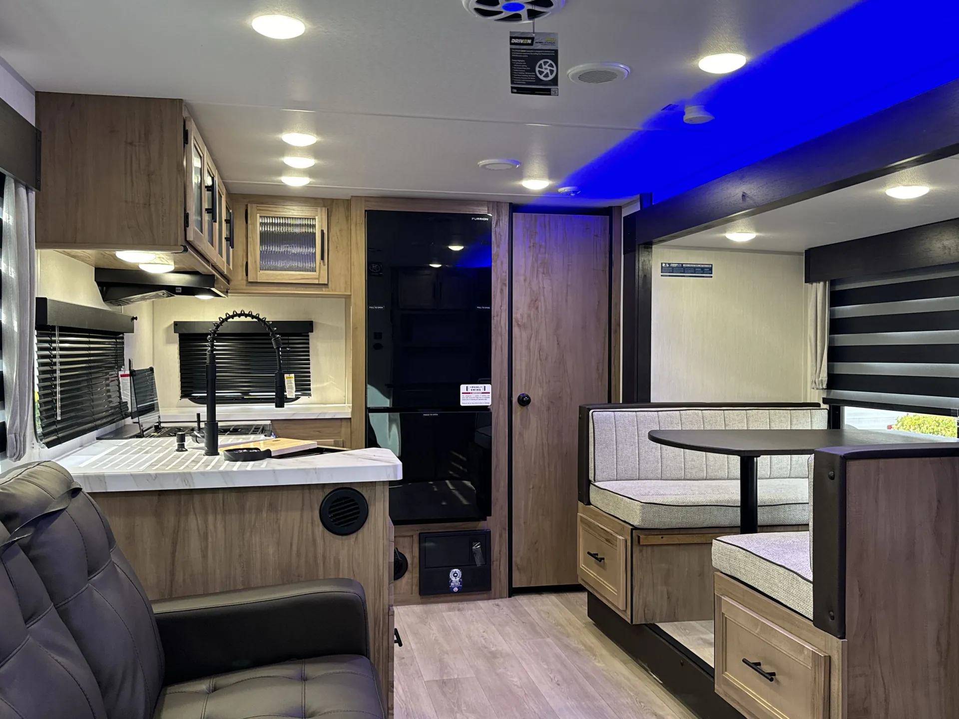 2025 Forest River Cherokee Grey Wolf 26SS — wide interior living