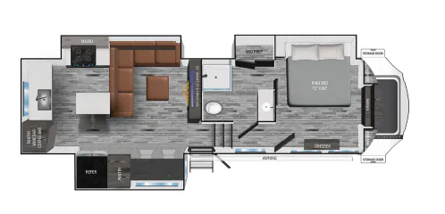 Heartland Corterra CT 3.2 floor plan