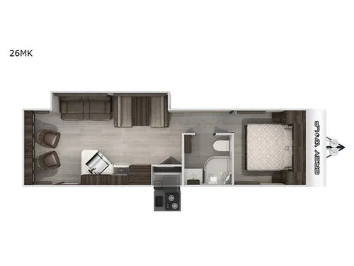 2020 Forest River Cherokee Grey Wolf 26MK - Photo 3