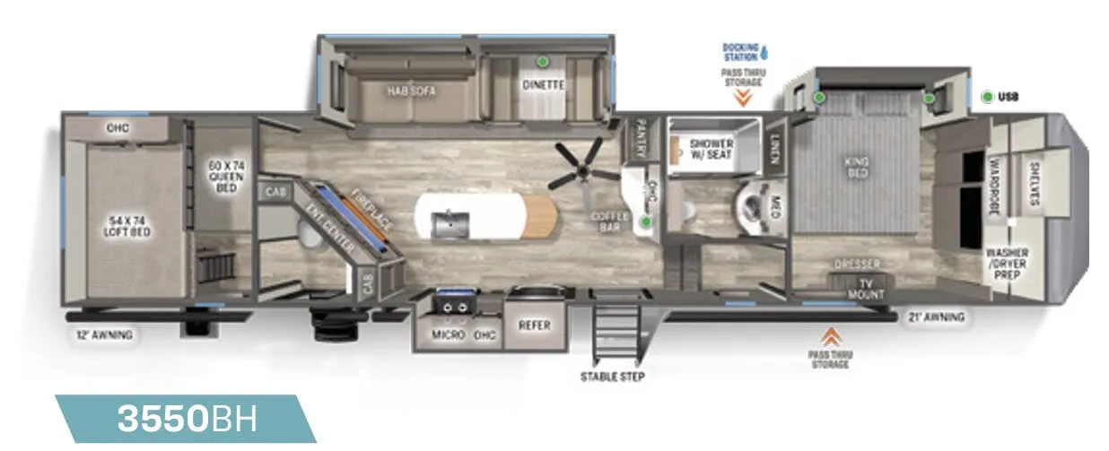 Forest River Sierra 3550BH exterior