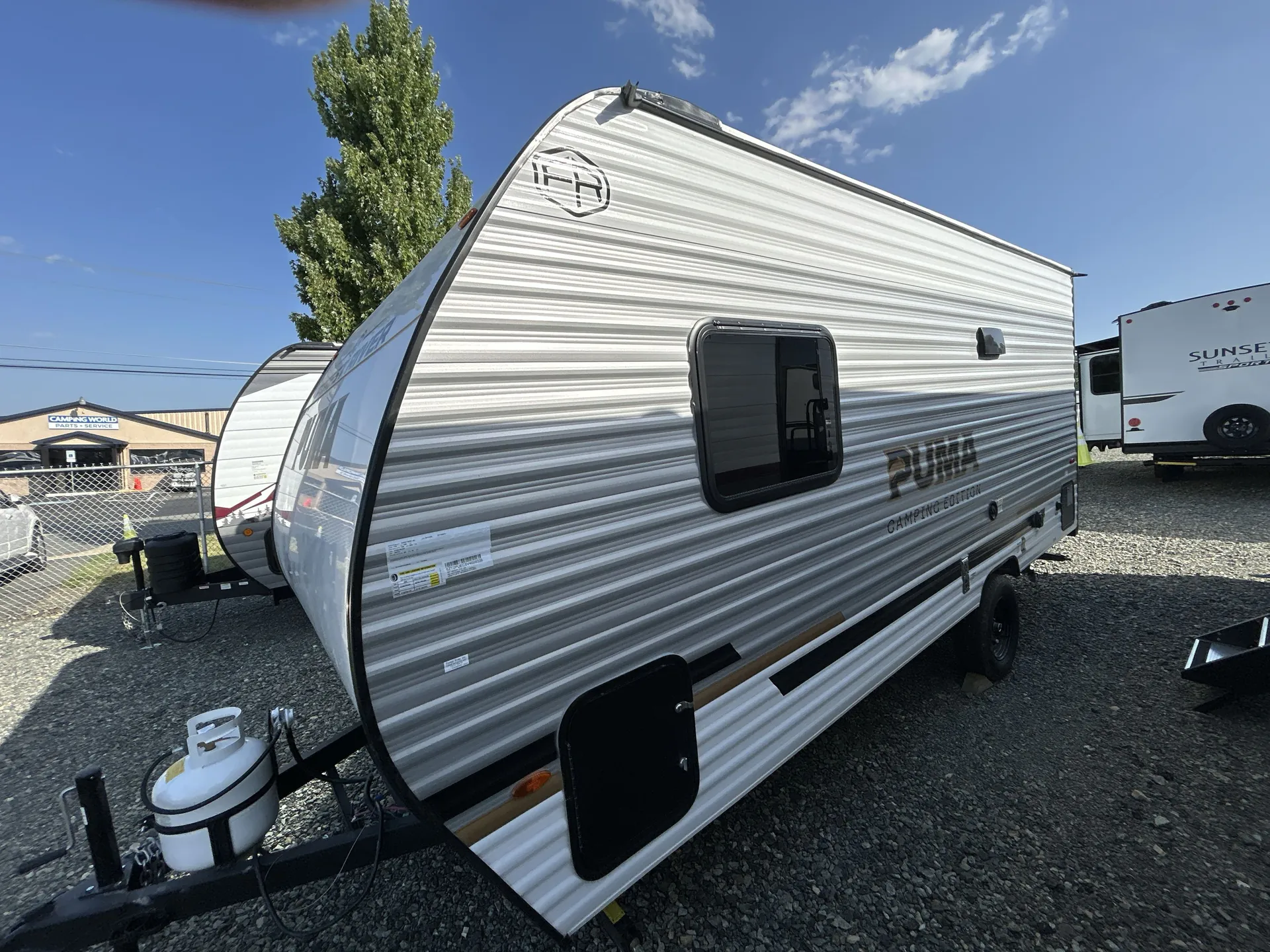 2027 Forest River Puma Camping Edition 16QBCE — off campside