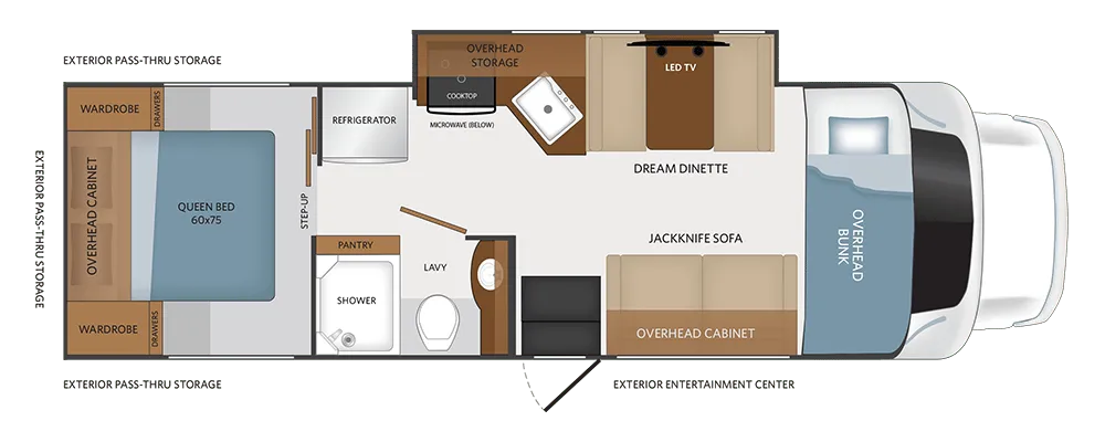 Fleetwood Altitude 29H floor plan