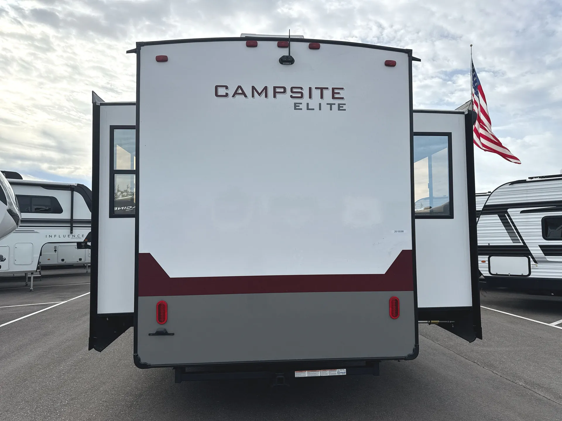 2026 Forest River Campsite Elite 36AK — backside