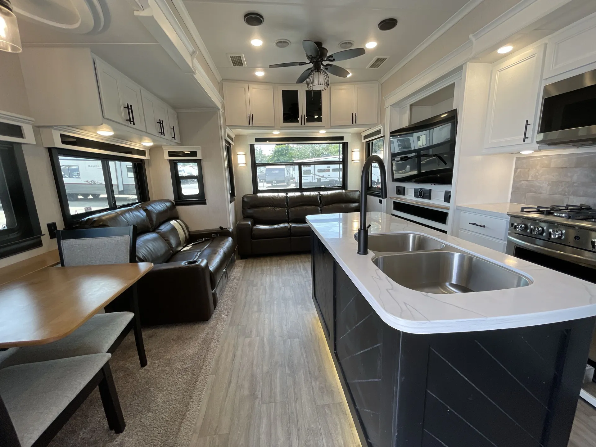 2021 Forest River Riverstone Reserve 3410PMK — bunk room