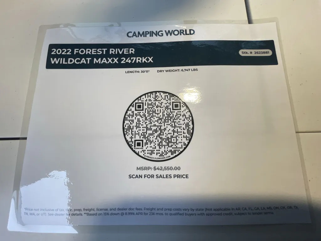 2022 Forest River Wildcat Maxx 247RKX, Photos photo 21