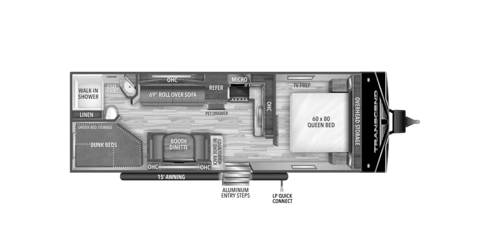 2021 Grand Design Transcend Xplor 247BH - Photo 3