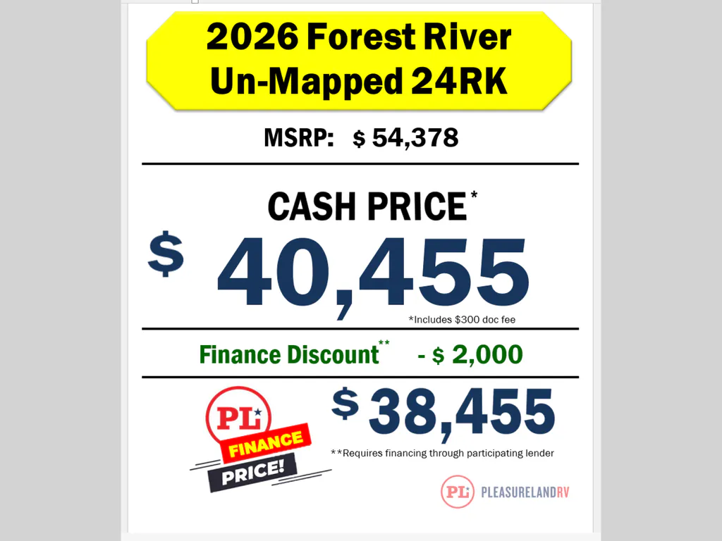 2026 Forest River Un-Mapped 24RK, Photos photo 3