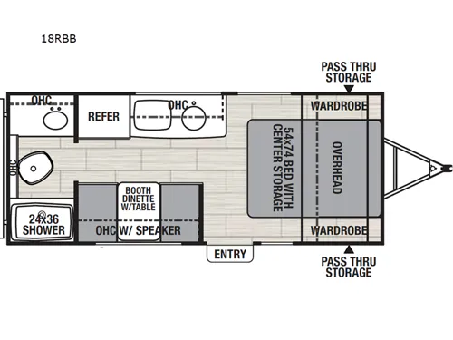 2024 Coachmen Northern Spirit Bijou 18RBB - Photo 3
