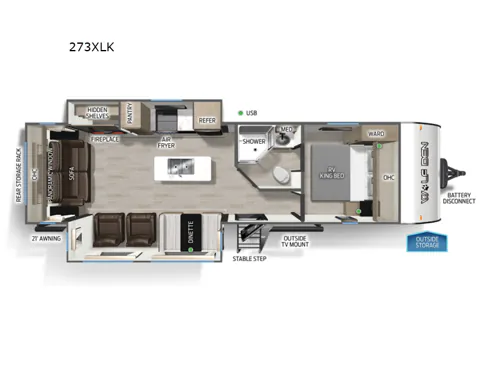 2026 Forest River Cherokee Wolf Den 273XLK, Photos photo 2