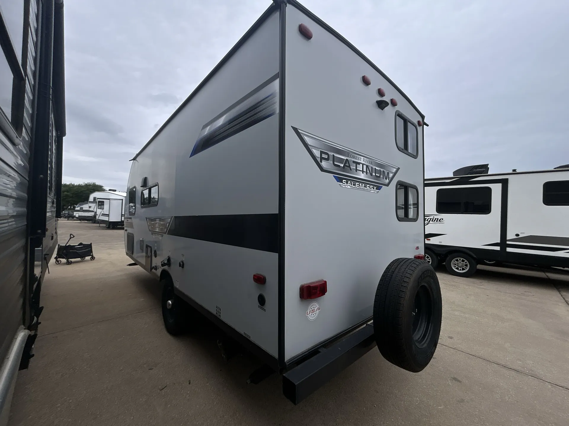 2021 Forest River Salem FSX 179DBK — off campside