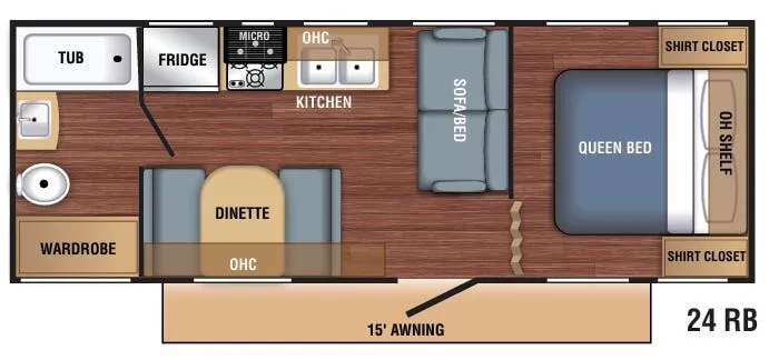 Braxton Creek BX 24RB floor plan