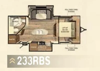 Cruiser RV Fun Finder 233RBS floor plan