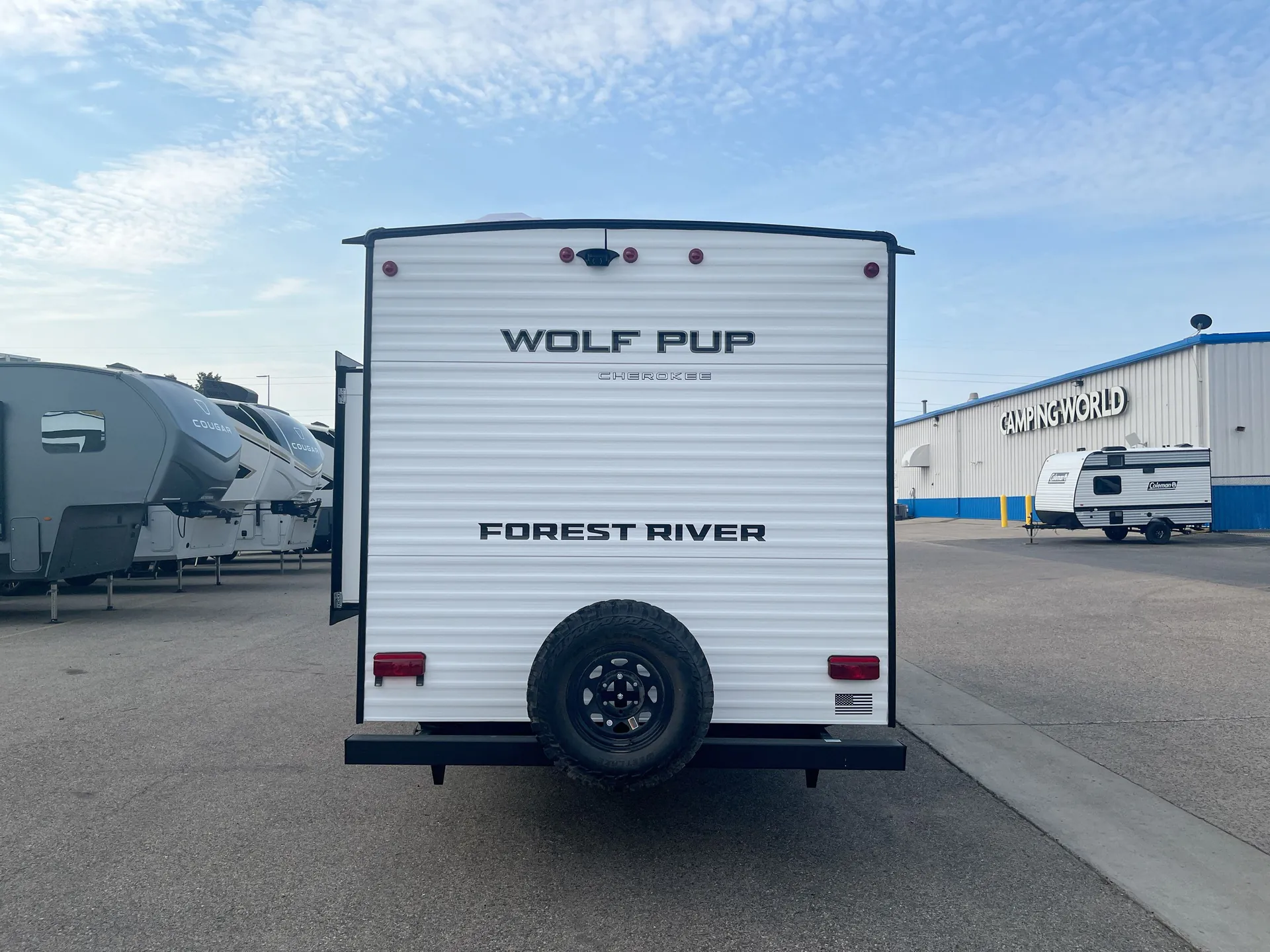 2027 Forest River Cherokee Wolf Pup 17JW — backside