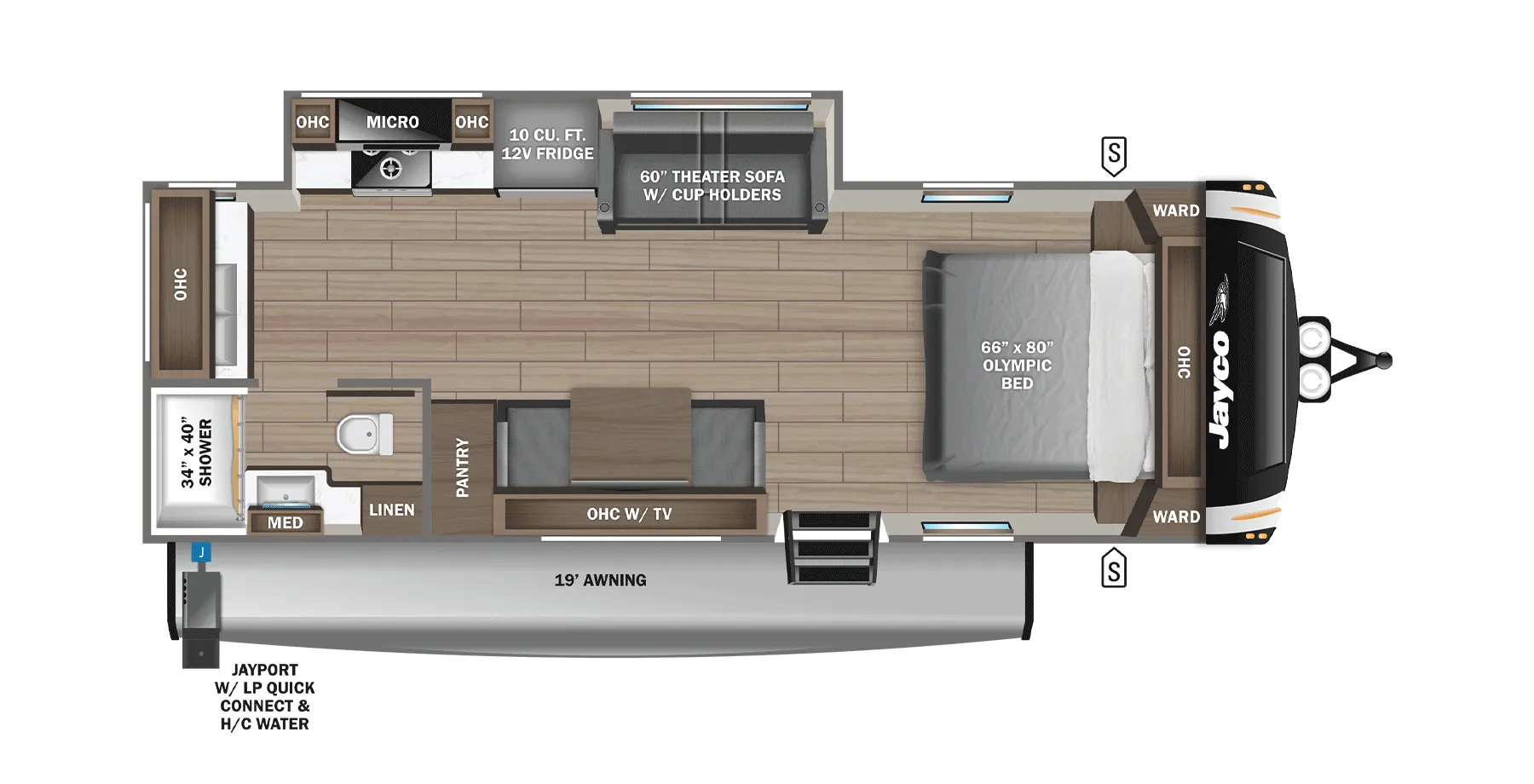 2025 Jayco Eagle HT 230MLCS - Floor plan