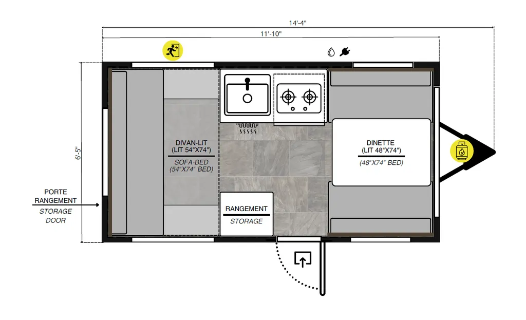 ProLite MIni Eco BASE floor plan