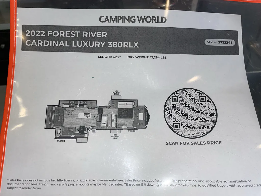 2022 Forest River Cardinal Luxury 380RLX, Photos photo 27