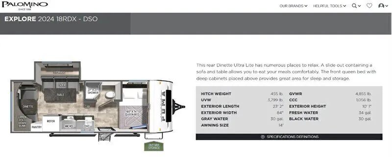 2024 Palomino Puma 18RDX - Photo 2