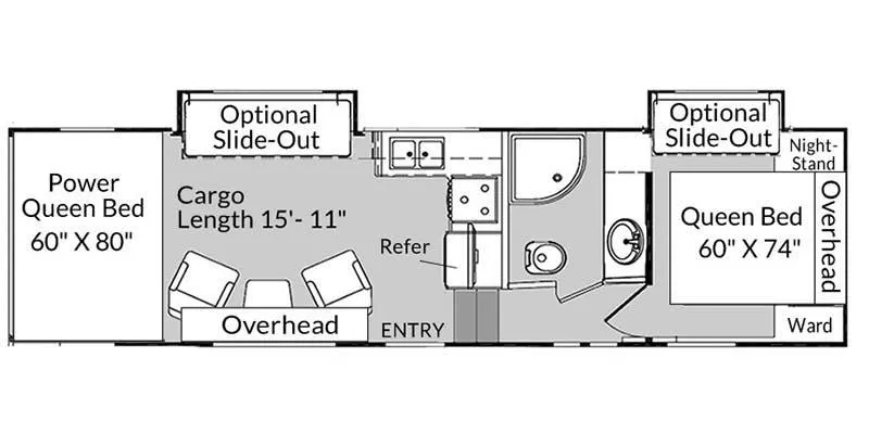 Genesis Supreme Vortex 2815VT floor plan